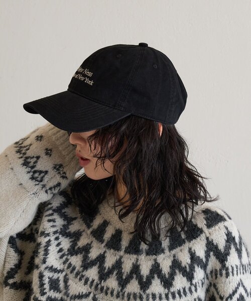 goocy（グーシー）の「【new ness】キャップ（キャップ・レディース・ブラック・FREE）」の3枚目の写真