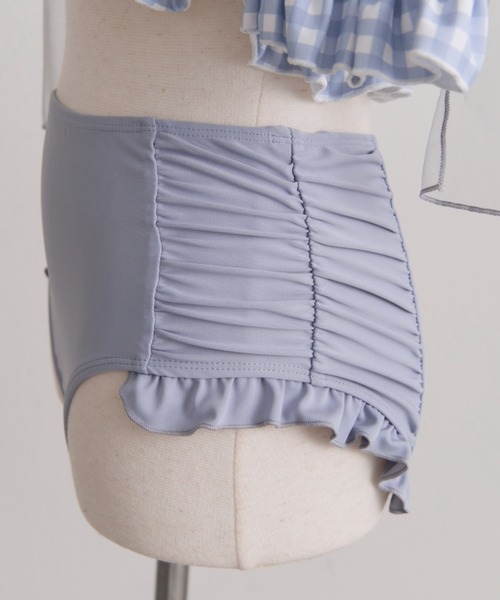 OLIVE des OLIVE（オリーブデオリーブ）の「シャーリングswimwear（水着・レディース・レッド/サックスブルー/ブラック・FREE）」の17枚目の写真