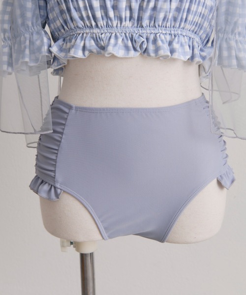 OLIVE des OLIVE（オリーブデオリーブ）の「シャーリングswimwear（水着・レディース・レッド/サックスブルー/ブラック・FREE）」の19枚目の写真