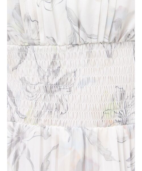 dazzlin(ダズリン)の「ストライプフラワーワンピース(ワンピース・レディース・アイボリー/ブルー/ピンク・MEDIUM/SMALL)」の11枚目の写真
