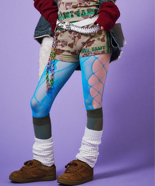 GALFY(ガルフィー)の「GALFY-ハデカモショーパン(その他パンツ・レディース・カーキ/ピンク・FREE)」の5枚目の写真