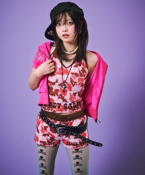 GALFY(ガルフィー)の「GALFY-ハデカモショーパン(その他パンツ・レディース・カーキ/ピンク・FREE)」の22枚目の写真