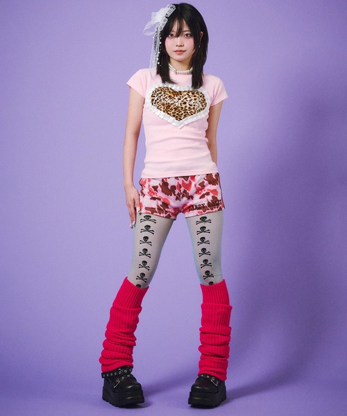 GALFY(ガルフィー)の「GALFY-ハデカモショーパン(その他パンツ・レディース・カーキ/ピンク・FREE)」の18枚目の写真