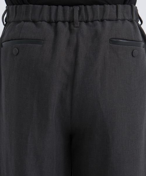 UNITED TOKYO（ユナイテッドトウキョウ）の「【新作】FRENCH LINEN CANVAS WORK PANTS（その他パンツ・メンズ・ブラック/ダークグレー・2/1）」の12枚目の写真