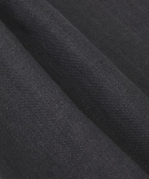 UNITED TOKYO(ユナイテッドトウキョウ)の「真夏素材【残りわずか/SETUP可】FRENCH LINEN CANVAS WORK PANTS |夏服/リネン/ムレ防止/通気性(その他パンツ・メンズ・ブラック/ダークグレー・2/1)」の16枚目の写真