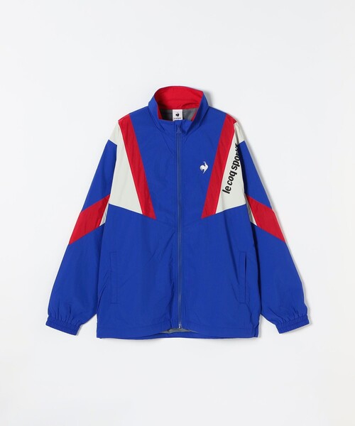 le coq sportif:〈撥水加工/洗濯機可能〉ナイロン ウィンドブレーカー