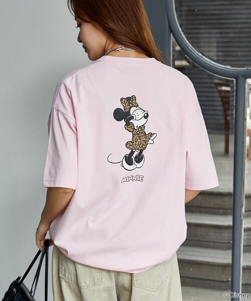 PUBLUX(パブリュクス)の「PUBLUX/パブリュクス <機能性素材>Mickey Mouse & Minnie Mouse/ミッキーマウス & ミニーマウス/ フェイス Tシャツ 限定展開(Tシャツ/カットソー・メンズ・グレー/チャコールグレー/ホワイト/ピンク・LARGE/MEDIUM/SMALL)」の8枚目の写真