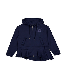 KIDULT HOODED ZIP-UP