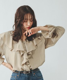 GLOBAL WORK(�O���[�o�����[�N)�̃t�����X�L�b�p�[�u���E�X/660970(�V���c/�u���E�X)