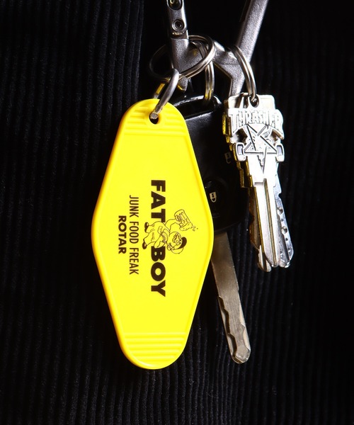 ROTAR（ローター）の「Motel Key holder（キーホルダー・メンズ・イエロー/ブラック・FREE）」の2枚目の写真