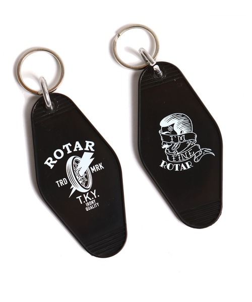 ROTAR（ローター）の「Motel Key holder（キーホルダー・メンズ・イエロー/ブラック・FREE）」の5枚目の写真