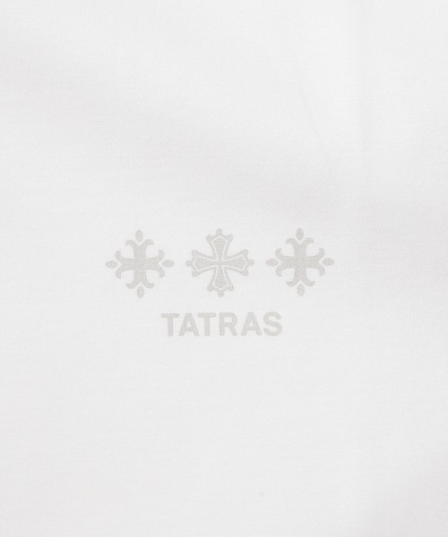 TATRAS（タトラス）の「[TATRAS/タトラス] ORESTE バーティカルロゴ バックプリントTシャツ（Tシャツ/カットソー・レディース・ホワイト/ブラック・1/2/3）」の9枚目の写真