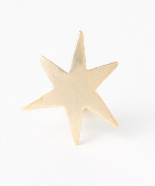 Another Edition(アナザーエディション)の「ヘキサゴンイヤリング/AEBC Hexagon ER(イヤリング・レディース・シルバー/ゴールド・FREE)」の3枚目の写真