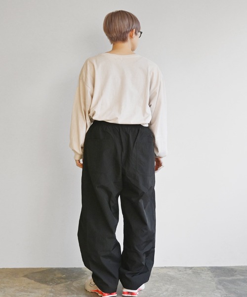 NOIR（ノワール）の「pocketable pants（その他パンツ・メンズ・ブラック・L）」の2枚目の写真