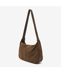 MINAV（ミナブ）の「マガレットスエードクロスバッグ[ブラウン]（メッセンジャーバッグ）」