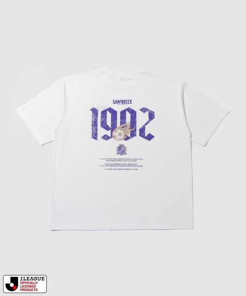 Mac-House(マックハウス)の「サンフレッチェ広島 デザインTシャツ/Jリーグ SANFRECCE HIROSHIMA(Tシャツ/カットソー・メンズ・チャコールグレー/ホワイト・M/L)」の2枚目の写真