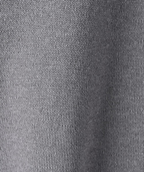 STYLE DELI(スタイルデリ)の「【BLK001】配色前後2wayプルオーバー(ニット/セーター・レディース・チャコールグレー/グレー・FREE)」の15枚目の写真
