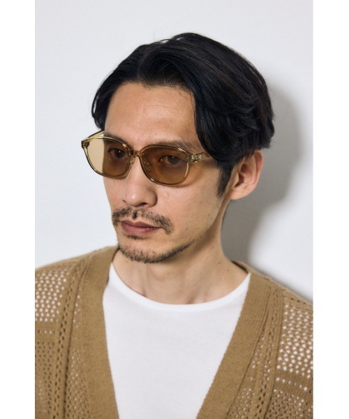 AZUL by moussy（アズールバイマウジー）の「レイヤードシェードアイウェア（サングラス・メンズ・グレー/ブラウン/ベージュ・FREE）」の22枚目の写真