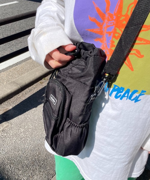 CALIFORNIA OUTFITTERS(カリフォルニア アウトフィッターズ)の「4A2 BIG ボトルバッグ ショルダー&ハンドストラップ仕様(ショルダーバッグ・メンズ・ベージュ/ブラック・ONESIZE)」の12枚目の写真