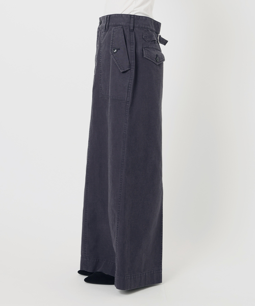 VERMEIL par iena(ヴェルメイユパーイエナ)の「upper hights アッパーハイツ THE SANDY 144A34302(スカート・レディース・ベージュ系その他/ネイビー・SMALL/X-SMALL)」の14枚目の写真