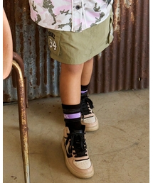 X-girl Stages | ロゴ刺しゅう カーゴスカート(スカート)