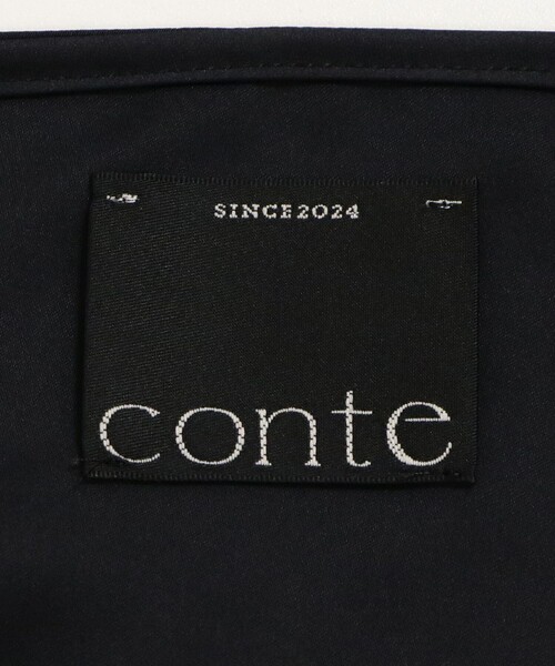 conte(コンテ)の「<conte>アシンメトリー レース キャミソール(キャミソール・レディース・ブラック・FREE)」の8枚目の写真