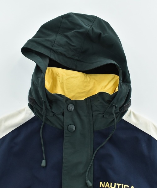 NAUTICA(ノーティカ)の「【USED】90’s Nautica セーリング ギアジャケット(ナイロンジャケット・メンズ・グリーン・LARGE)」の9枚目の写真