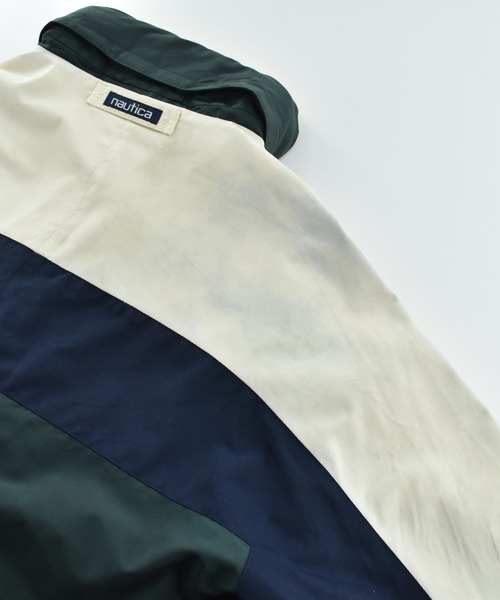 NAUTICA(ノーティカ)の「【USED】90’s Nautica セーリング ギアジャケット(ナイロンジャケット・メンズ・グリーン・LARGE)」の13枚目の写真