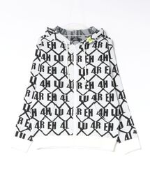 LUXE/R | (RM)【LUXE/R】ジャガード ニット ZIP パーカ パーカー(パーカー)
