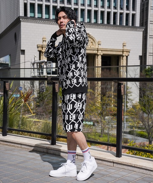 LUXE/R(ラグジュ)の「(RM)【LUXE/R】ジャガード ニット ZIP パーカ パーカー(パーカー・メンズ・ホワイト/ブラック・LARGE/X-LARGE)」の7枚目の写真