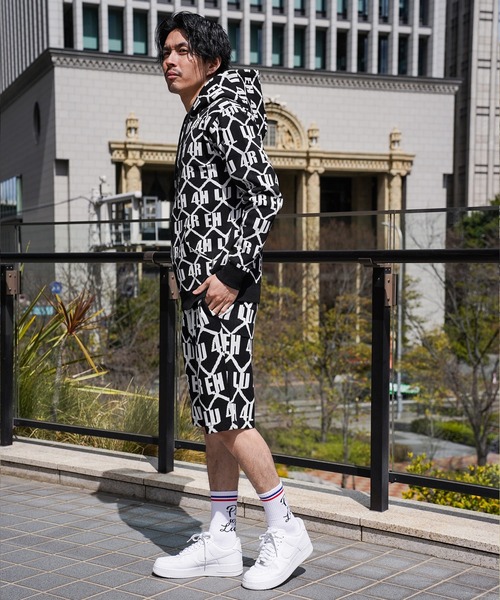 LUXE/R(ラグジュ)の「(RM)【LUXE/R】ジャガード ニット ZIP パーカ パーカー(パーカー・メンズ・ホワイト/ブラック・LARGE/X-LARGE)」の8枚目の写真