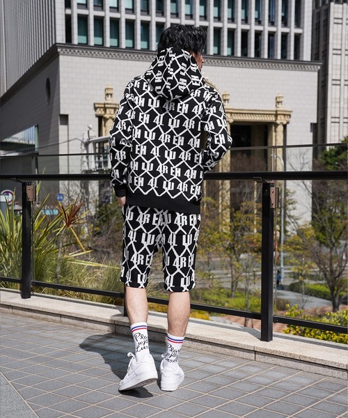 LUXE/R(ラグジュ)の「(RM)【LUXE/R】ジャガード ニット ZIP パーカ パーカー(パーカー・メンズ・ホワイト/ブラック・LARGE/X-LARGE)」の10枚目の写真