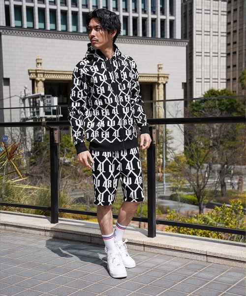 LUXE/R(ラグジュ)の「(RM)【LUXE/R】ジャガード ニット ZIP パーカ パーカー(パーカー・メンズ・ホワイト/ブラック・LARGE/X-LARGE)」の16枚目の写真