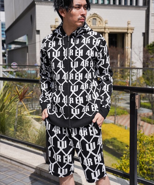 LUXE/R(ラグジュ)の「(RM)【LUXE/R】ジャガード ニット ZIP パーカ パーカー(パーカー・メンズ・ホワイト/ブラック・LARGE/X-LARGE)」の17枚目の写真