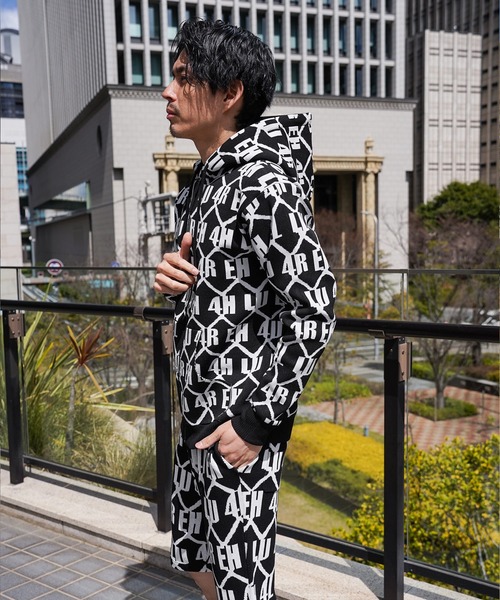 LUXE/R(ラグジュ)の「(RM)【LUXE/R】ジャガード ニット ZIP パーカ パーカー(パーカー・メンズ・ホワイト/ブラック・LARGE/X-LARGE)」の19枚目の写真