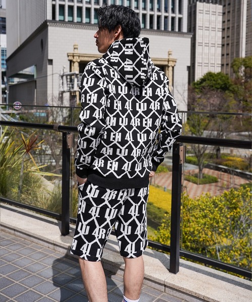 LUXE/R(ラグジュ)の「(RM)【LUXE/R】ジャガード ニット ZIP パーカ パーカー(パーカー・メンズ・ホワイト/ブラック・LARGE/X-LARGE)」の21枚目の写真