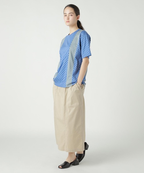 ZUCCa(ズッカ)の「DOT DOCKING JERSEY / Tシャツ / P(Tシャツ/カットソー・レディース・ブルー/ブラック・M size)」の11枚目の写真