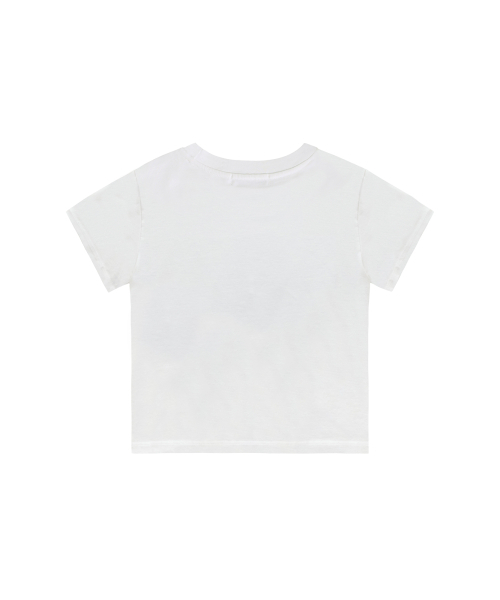 ROCKCAKE(ロックケーキ)の「Square Logo Denim Top - White(Tシャツ/カットソー・レディース・その他・SMALL)」の4枚目の写真