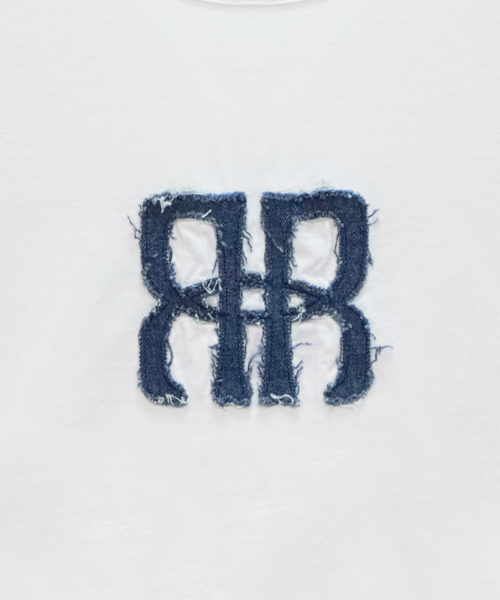 ROCKCAKE(ロックケーキ)の「Square Logo Denim Top - White(Tシャツ/カットソー・レディース・その他・SMALL)」の5枚目の写真