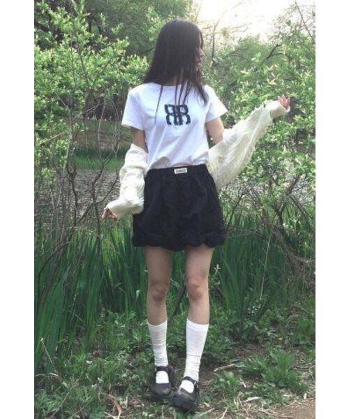 ROCKCAKE(ロックケーキ)の「Square Logo Denim Top - White(Tシャツ/カットソー・レディース・その他・SMALL)」の12枚目の写真