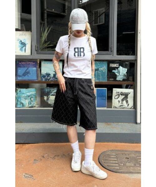 ROCKCAKE(ロックケーキ)の「Square Logo Denim Top - White(Tシャツ/カットソー・レディース・その他・SMALL)」の16枚目の写真