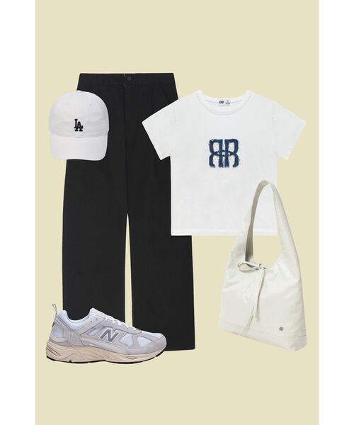 ROCKCAKE(ロックケーキ)の「Square Logo Denim Top - White(Tシャツ/カットソー・レディース・その他・SMALL)」の17枚目の写真