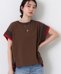 Munich（ミューニック）の「配色リブクルーネックT（Tシャツ/カットソー）」
