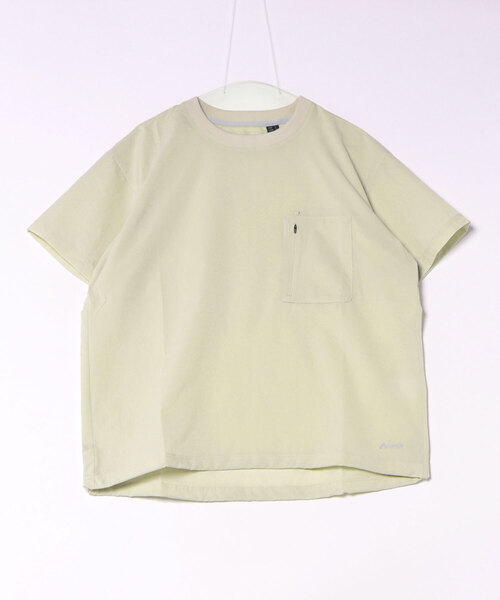 NANGA(ナンガ)の「【NANGA】DotAirR COMFY TEE NA26S1J300(Tシャツ/カットソー・メンズ・ブラック/ベージュ・S/M/L/XL)」の1枚目の写真