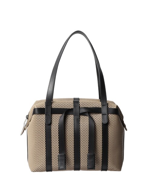 HIROKO HAYASHI(ヒロコハヤシ)の「PANIER(パニエ)ボストンバッグ(ボストンバッグ・レディース・オフホワイト/ベージュ系4/ブラック・00)」の10枚目の写真