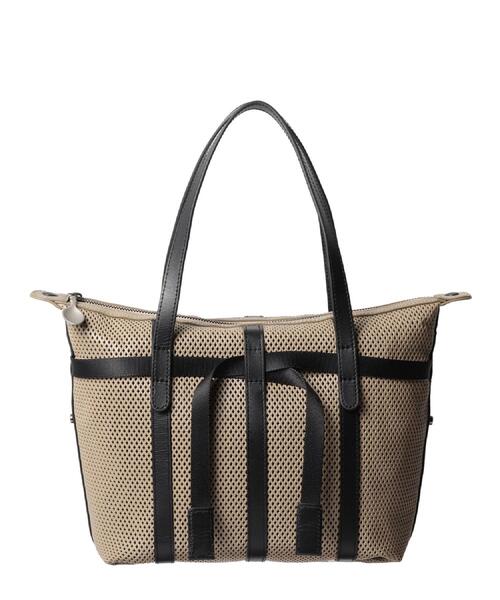 HIROKO HAYASHI(ヒロコハヤシ)の「PANIER(パニエ)ボストンバッグ(ボストンバッグ・レディース・オフホワイト/ベージュ系4/ブラック・00)」の11枚目の写真