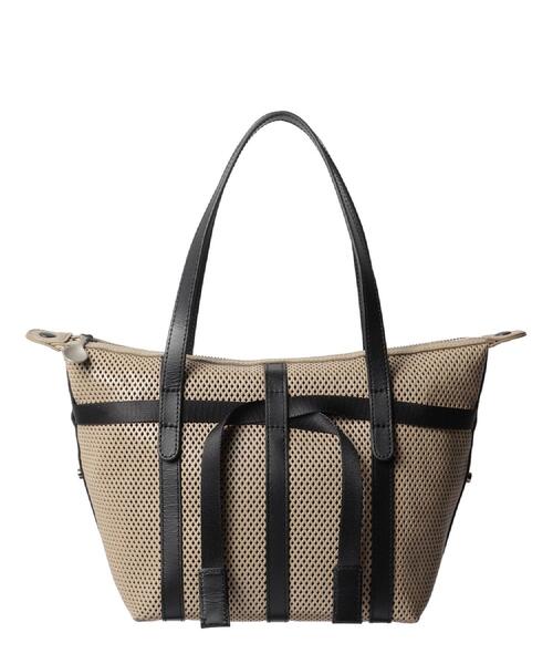 HIROKO HAYASHI(ヒロコハヤシ)の「PANIER(パニエ)ボストンバッグ(ボストンバッグ・レディース・オフホワイト/ベージュ系4/ブラック・00)」の12枚目の写真