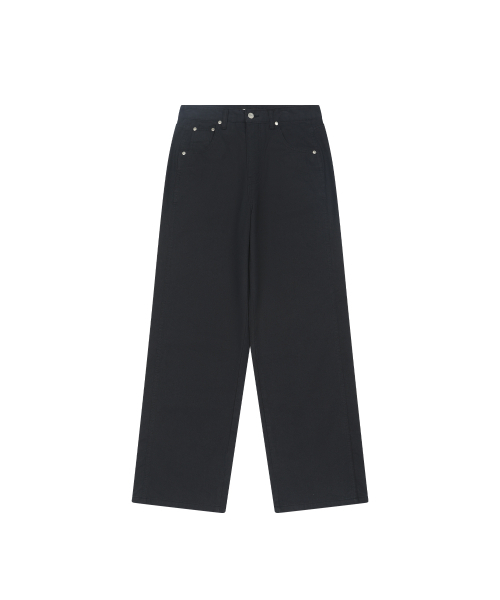 OHESHIO(オヘシオ)の「STRAIGHT COLOR COTTON PANTS, NAVY(その他パンツ・レディース・その他・1/2)」の7枚目の写真