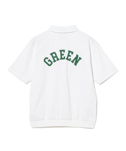 BEAMS GOLF(ビームスゴルフ)の「ORANGE LABEL / TEXBRID(R)襟テープロゴ ポロシャツ(吸水速乾・UVカット)(ポロシャツ・メンズ・ネイビー/ホワイト/ブラック・S/XL/M/L)」の2枚目の写真
