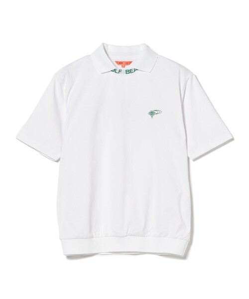 BEAMS GOLF(ビームスゴルフ)の「ORANGE LABEL / TEXBRID(R)襟テープロゴ ポロシャツ(吸水速乾・UVカット)(ポロシャツ・メンズ・ネイビー/ホワイト/ブラック・S/XL/M/L)」の17枚目の写真
